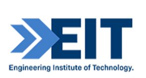 EIT logo with blue arrows